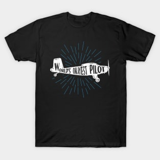 World's Okayest Pilot - Funny Flying Aviation T-Shirt